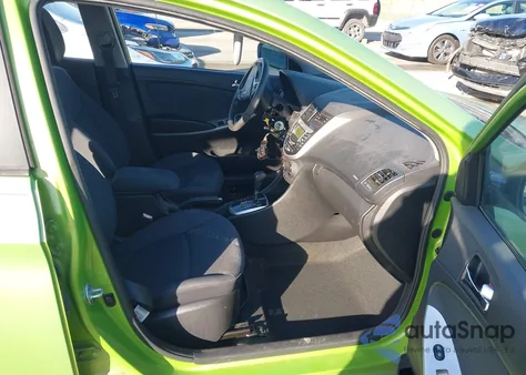 2013 Hyundai Accent Se from USA, damaged, VIN KMHCU5AE4DU076744